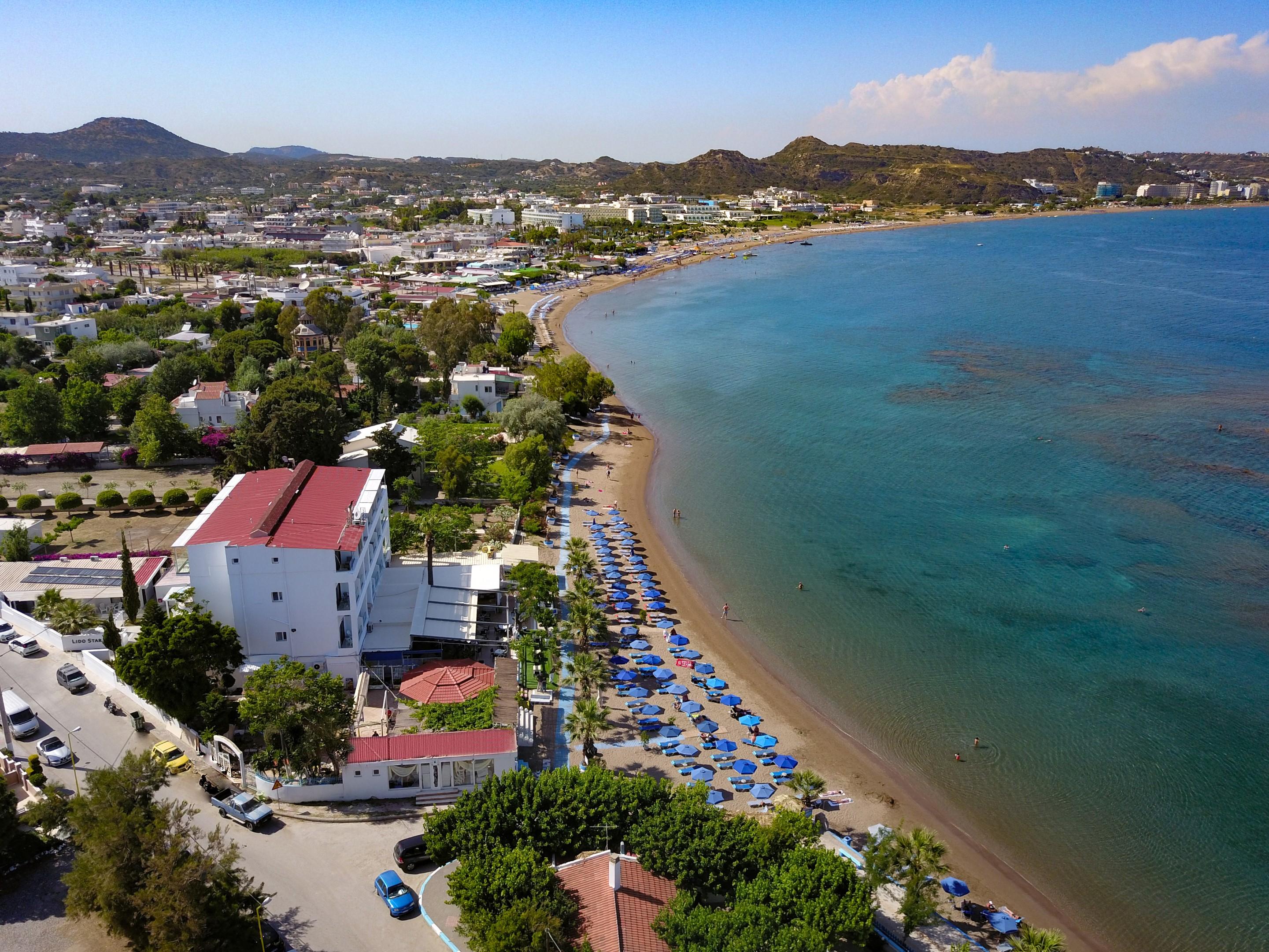 Lido Star Beach Faliraki Dış mekan fotoğraf